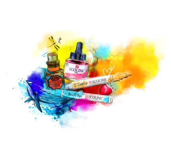 Talens Ecoline Duotip "Basic-Set"