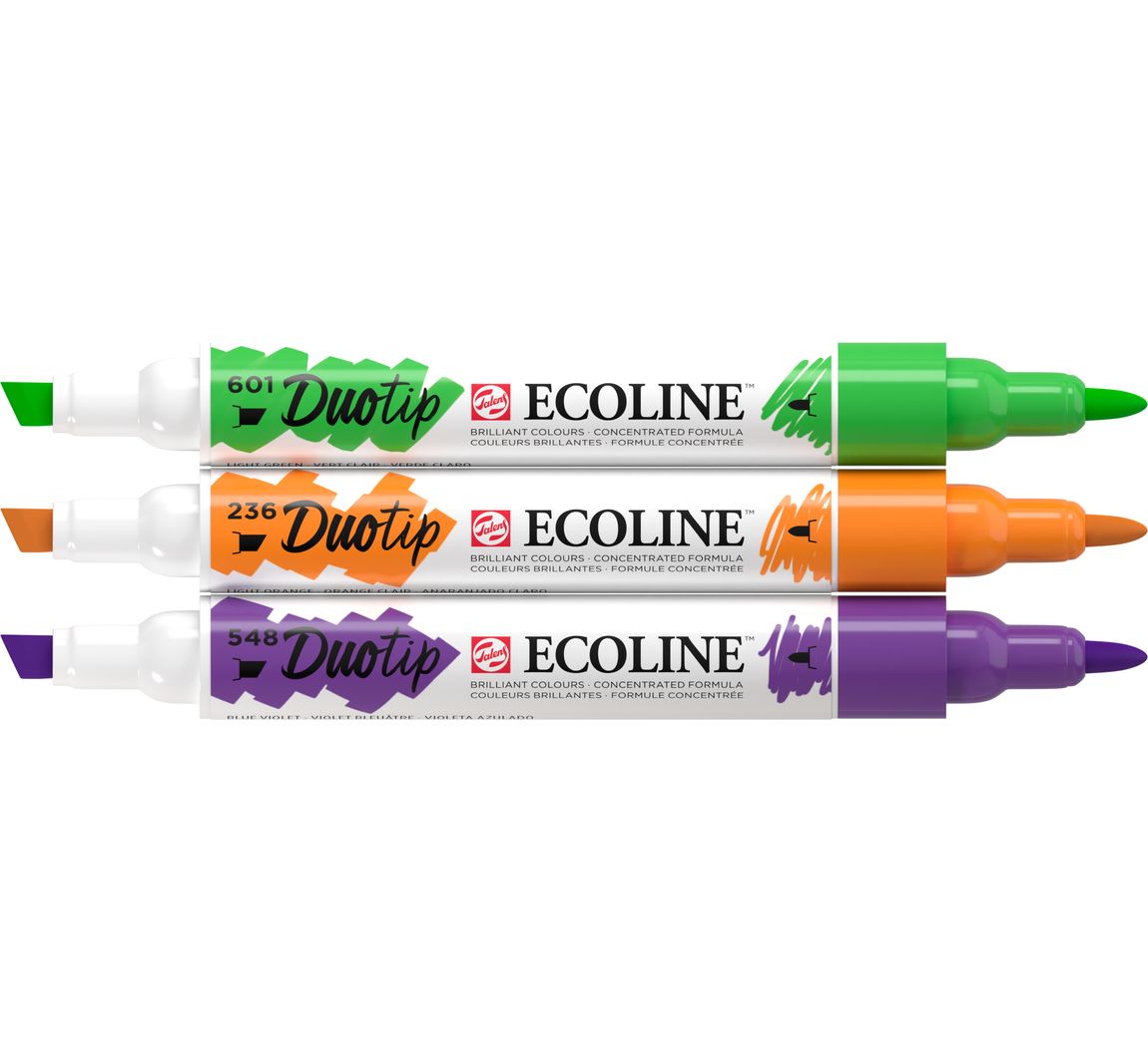 Talens Ecoline Duotip "Sekundärfarben-Set"