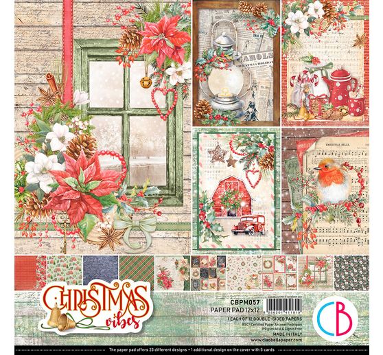 Scrapbook-Papier "Christmas Vibes"