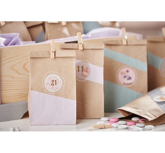 VBS Advent calendar set "Pastel"