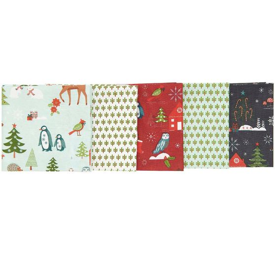 Stoffpaket "Coming Home for Christmas"