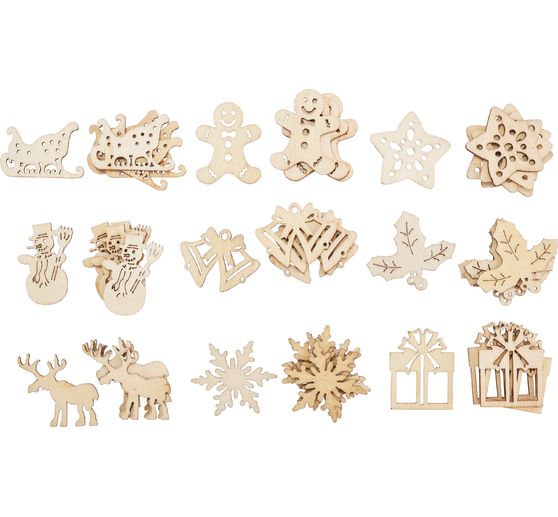 Scatter decoration "Christmas motifs"