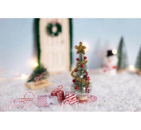 Mini Bastelset Wichteltür "Weihnachtsbaum"