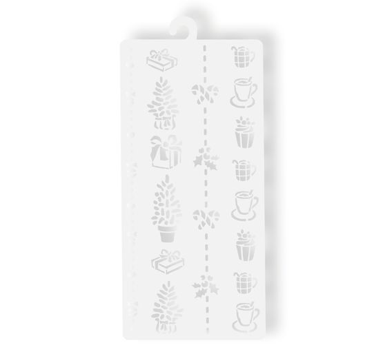 Stencil "Christmas ornaments"