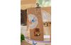 Block bottom kraft paper bags with window