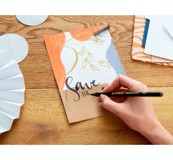 edding 1340 Pinselstift "Metallic - Mix"