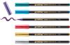 edding 1340 Brush pen "Metallic", set of 6