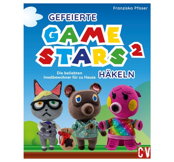 Buch "Gefeierte Gamestars häkeln 2"