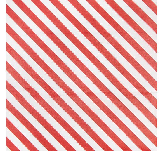 Seidenpapier "Streifen Rot/Weiß"