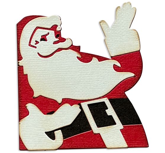 Sizzix Thinlits Stanzschablone "Retro Santa by Tim Holtz"