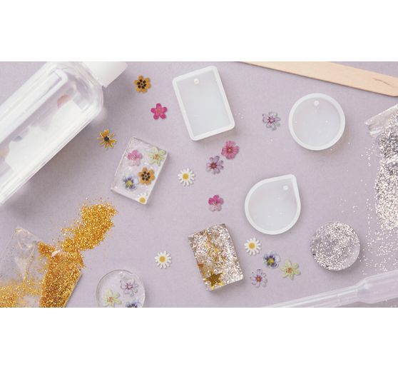 Gießharz Kreativ-Set "Schmuck-Anhänger"