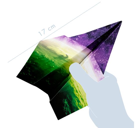 Faltpapier-Sortiment "Space"