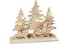 VBS Wooden building kit "Sleigh with snowman"