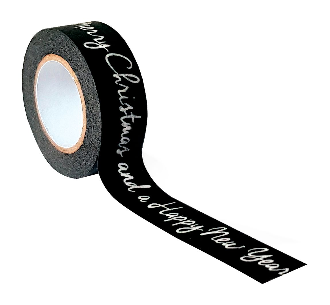 Masking Tape "Merry Christmas & Happy New Year"