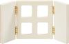 Miniature window with shutters
