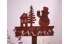 VBS Holz-Stecker "Schneemann"