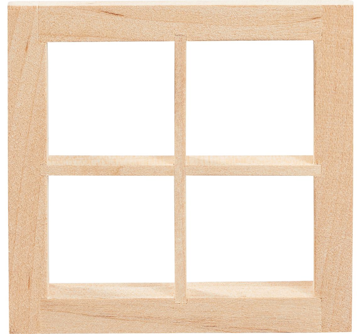 Miniatur Fenster quadratisch "breite Tiefe"