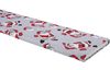 Motiv-Stoff Leinenoptik "Santa"