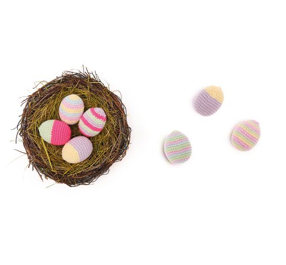 Rico Design Ricorumi Häkelset "Ostereier Pastel"