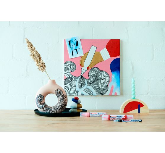 edding Acrylic "Acrylmarker - Nordic", 8er-Set