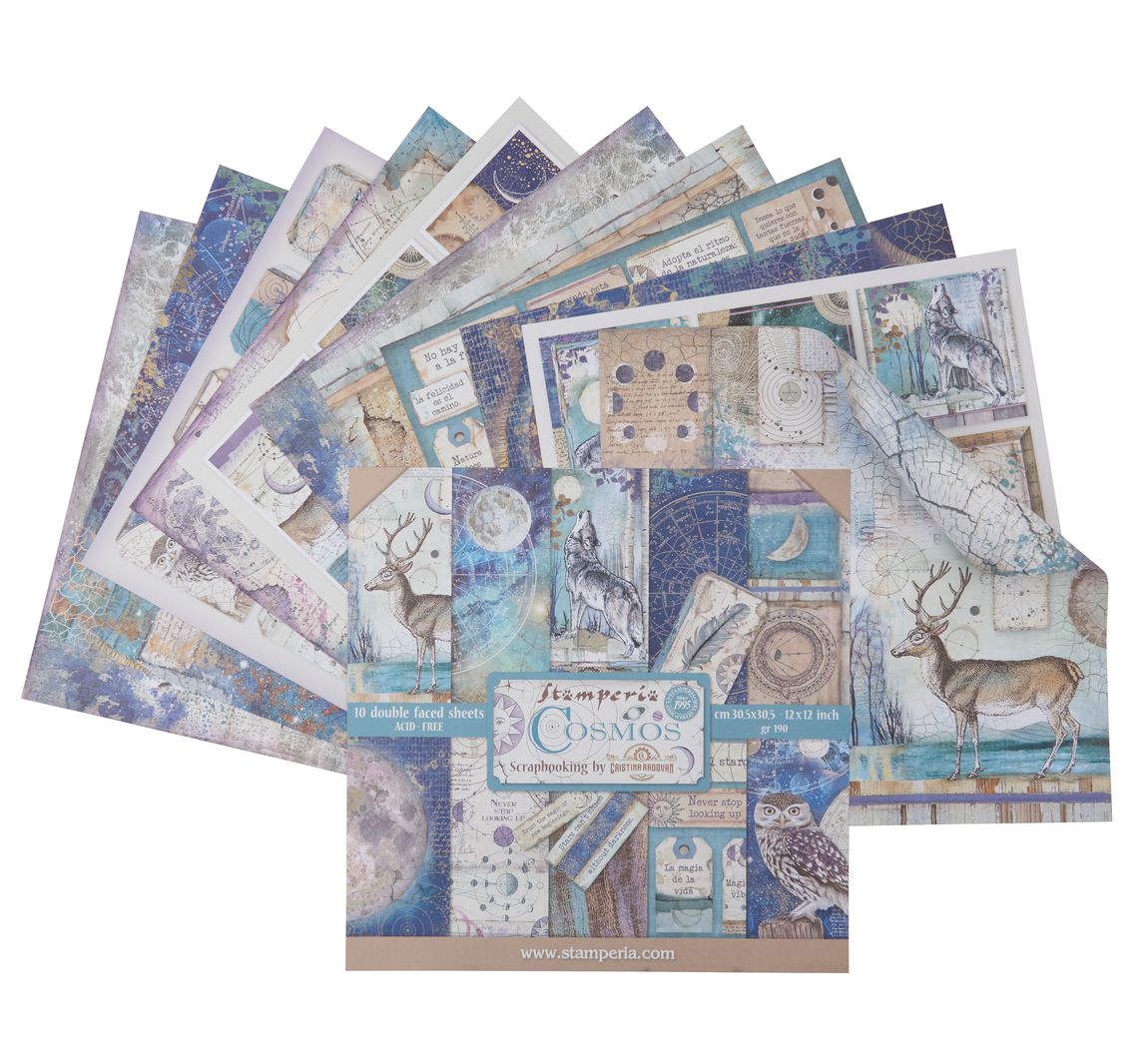 Scrapbook-Block "Cosmos"