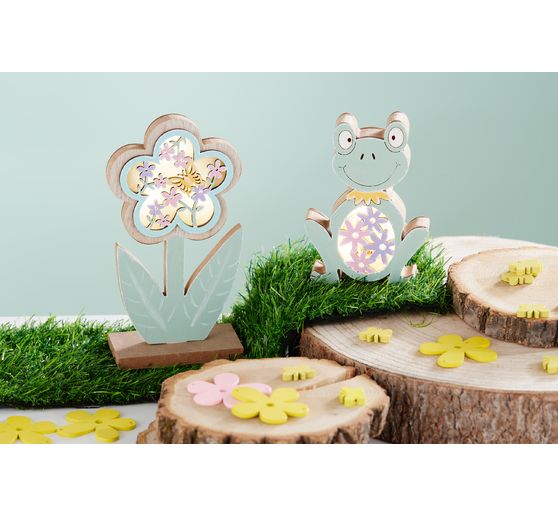VBS Stand flower with LED