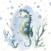 Napkin "Seahorse"