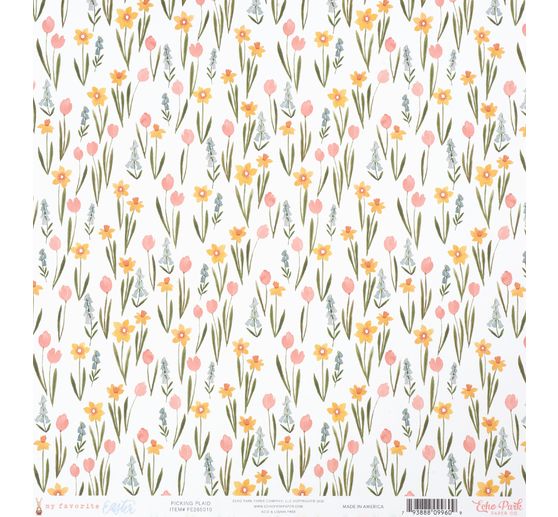 VBS Scrapbook-Papierset "Happy Easter"