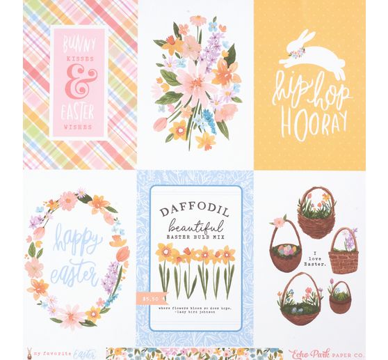 VBS Scrapbook-Papierset "Happy Easter"