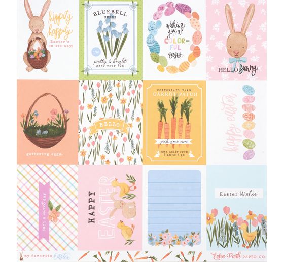 VBS Scrapbook-Papierset "Happy Easter"
