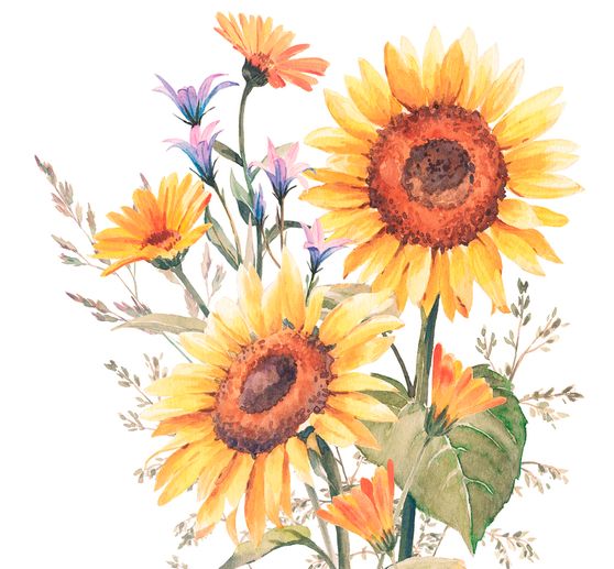 Serviette "Sunflowers"