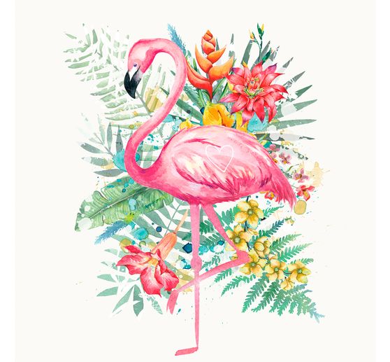 Serviette "Tropical Flamingo"