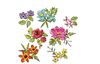 Sizzix Thinlits Stanzschablone "Brushstroke Flowers Mini by Tim Holtz"