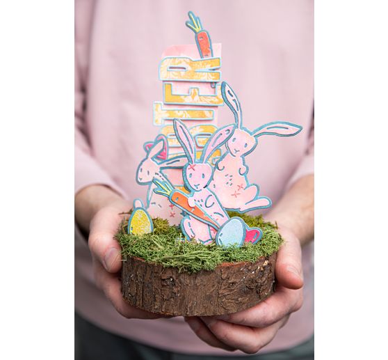 Sizzix Thinlits Stanzschablone "Bunny Stitch by Tim Holtz"
