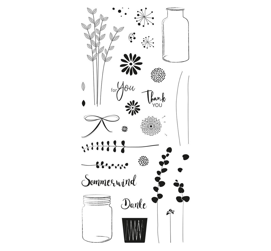 Clear Stamps "Botanical"