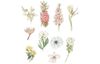 Washi Sticker "Blumen Pastell"