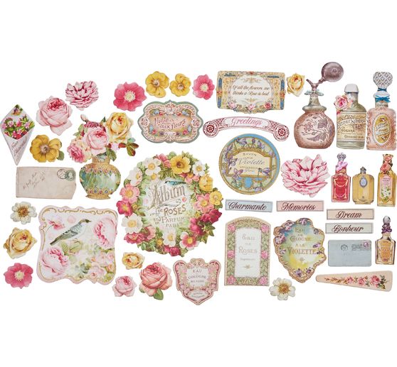 Stanzmotive "Rose Parfum"