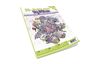 3D-Stanzbogenbuch "Purple Flowers"