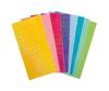 Verzierwachsplatten "Glimmer bunt"