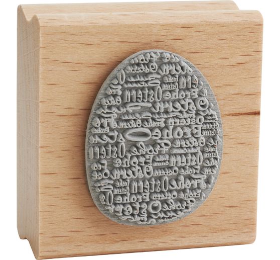 Holzstempel "Frohe Ostern"