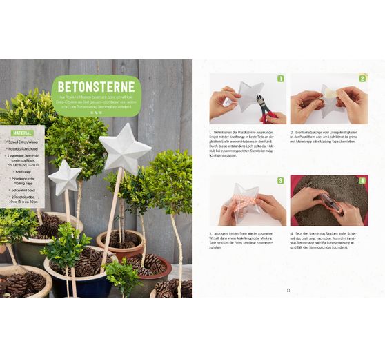 Buch "Beton-Deko für den Garten"