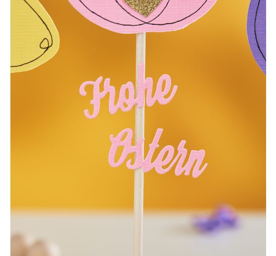 Stanzschablone "Frohe Ostern"