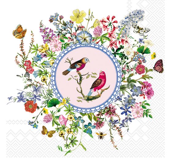 Serviette "Romantic Flower"