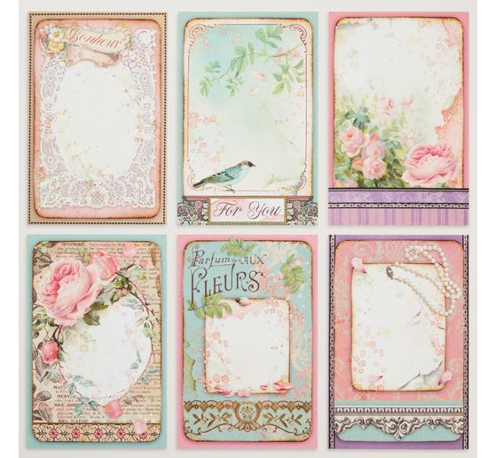 Scrapbook block "Rose Perfum"