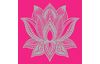 Schablone "Lotus Blume", 15x15cm