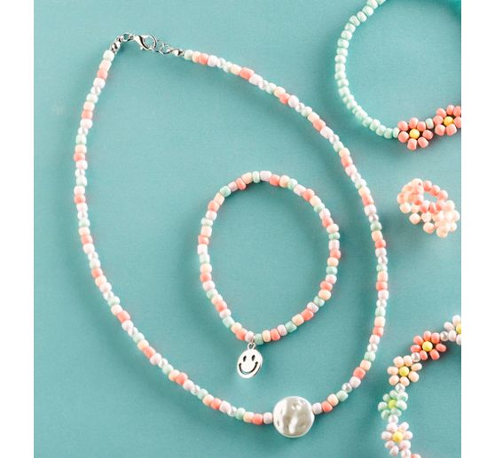 Perlen-Schmuckset "Sweet Flowers"