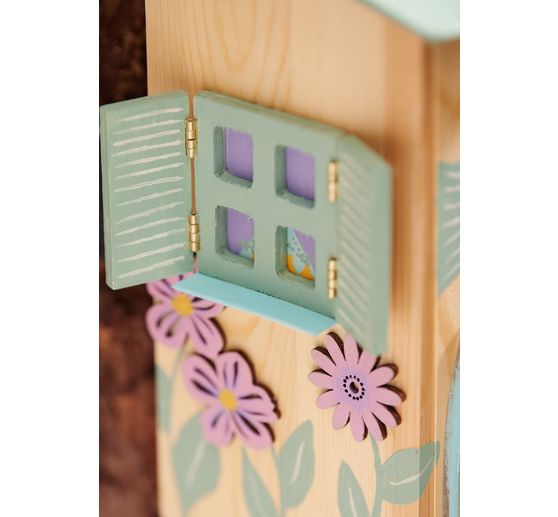 Miniatur Fenster mit Fensterläden