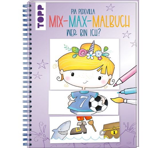 Buch "Mix-Max-Malbuch Wer bin ich?"