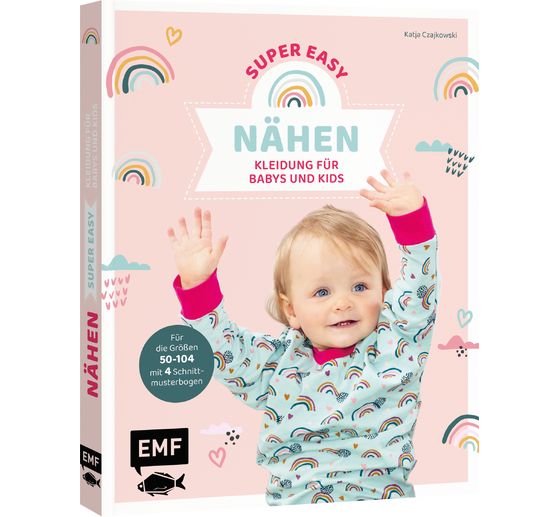 Buch "Nähen super easy - Kleidung für Babys und Kids"