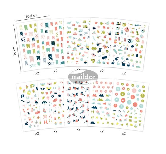 Sticker-Buch "Bullet Journal"